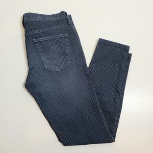 Current/Elliott The Stiletto Lake Polka Dot Jean